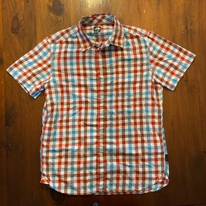 Mens North Face Plaid Shirt
